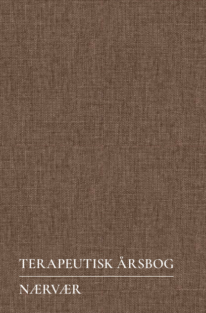 TERAPEUTISK ÅRSBOG | NÆRVÆR